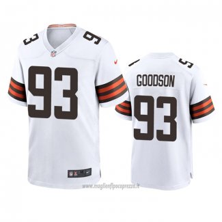 Maglia NFL Game Cleveland Browns B.j. Goodson Bianco