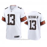 Maglia NFL Game Cleveland Browns Odell Beckham Jr 2020 Bianco
