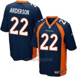 Maglia NFL Game Denver Broncos Anderson Blu
