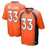 Maglia NFL Game Denver Broncos Javonte Williams Arancione