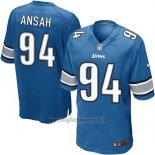 Maglia NFL Game Detroit Lions Ansah Blu