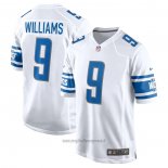 Maglia NFL Game Detroit Lions Jameson Williams Bianco