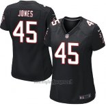 Maglia NFL Game Donna Atlanta Falcons Jones Nero