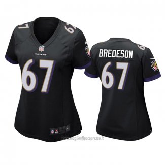 Maglia NFL Game Donna Baltimore Ravens Ben Bredeson Nero