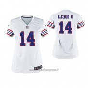 Maglia NFL Game Donna Bills Ray Ray Mccloud Throwback Bianco