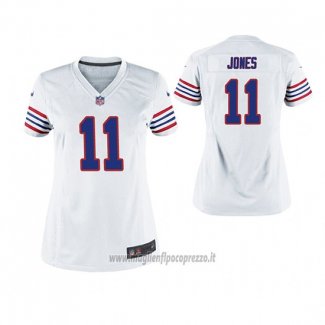 Maglia NFL Game Donna Bills Zay Jones Throwback Bianco