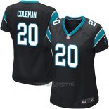 Maglia NFL Game Donna Carolina Panthers Coleman Nero