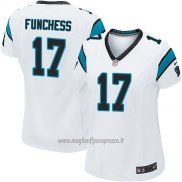 Maglia NFL Game Donna Carolina Panthers Funchess Bianco