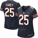Maglia NFL Game Donna Chicago Bears Carey Bianco Blu
