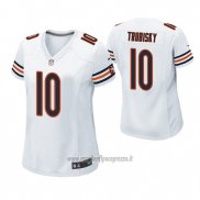 Maglia NFL Game Donna Chicago Bears Mitchell Trubisky Bianco