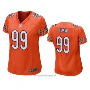 Maglia NFL Game Donna Chicago Bears Trevis Gipson Alternato Arancione