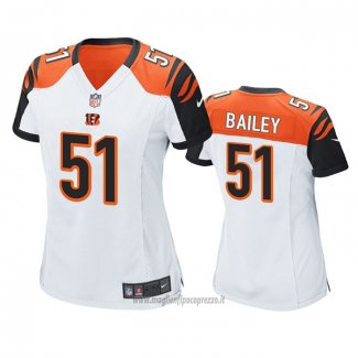 Maglia NFL Game Donna Cincinnati Bengals Markus Bailey Bianco