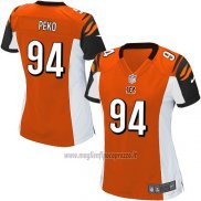 Maglia NFL Game Donna Cincinnati Bengals Peko Arancione