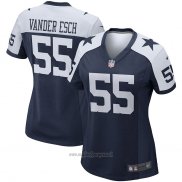 Maglia NFL Game Donna Dallas Cowboys Leighton Vander Esch Alternato Blu