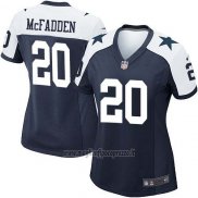 Maglia NFL Game Donna Dallas Cowboys Mcfadden Blu Bianco