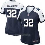 Maglia NFL Game Donna Dallas Cowboys Scandrick Blu Bianco