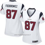 Maglia NFL Game Donna Houston Texans Fiedorowicz Bianco