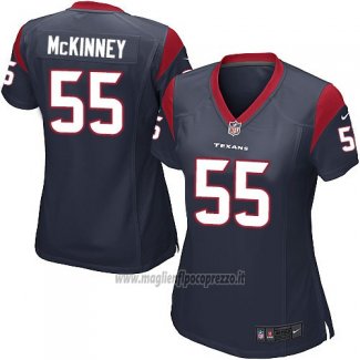 Maglia NFL Game Donna Houston Texans Mckinney Nero
