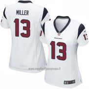 Maglia NFL Game Donna Houston Texans Miller Bianco2