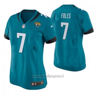 Maglia NFL Game Donna Jacksonville Jaguars Nick Foles Verde