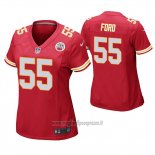 Maglia NFL Game Donna Kansas City Chiefs Dee Ford Rosso