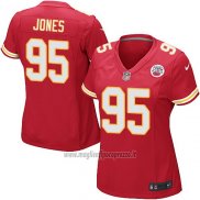 Maglia NFL Game Donna Kansas City Chiefs Jones Rosso