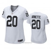 Maglia NFL Game Donna Las Vegas Raiders Damon Arnette Bianco