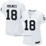 Maglia NFL Game Donna Las Vegas Raiders Holmes Bianco