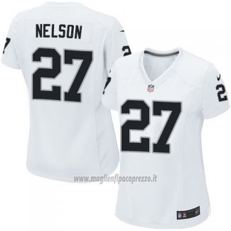 Maglia NFL Game Donna Las Vegas Raiders Nelson Bianco