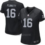 Maglia NFL Game Donna Las Vegas Raiders Plunkett Nero