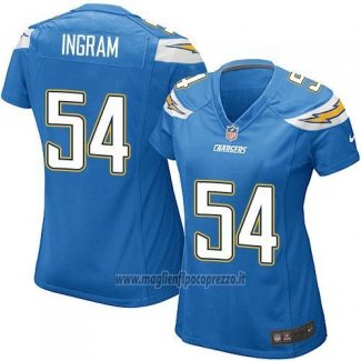 Maglia NFL Game Donna Los Angeles Chargers Ingram Blu