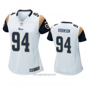 Maglia NFL Game Donna Los Angeles Rams A'shawn Robinson Bianco