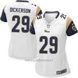 Maglia NFL Game Donna Los Angeles Rams Dickerson Bianco