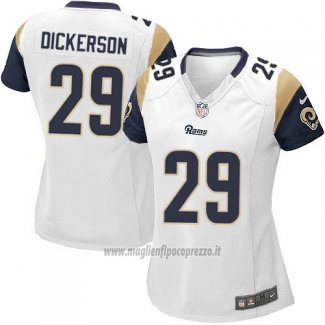 Maglia NFL Game Donna Los Angeles Rams Dickerson Bianco