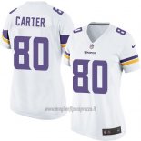 Maglia NFL Game Donna Minnesota Vikings Carter Bianco