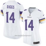 Maglia NFL Game Donna Minnesota Vikings Diggs Bianco