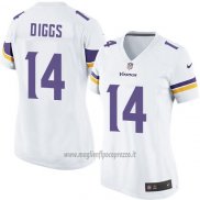 Maglia NFL Game Donna Minnesota Vikings Diggs Bianco
