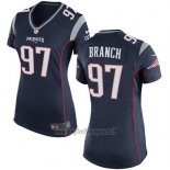 Maglia NFL Game Donna New England Patriots Branch Nero