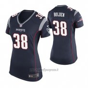 Maglia NFL Game Donna New England Patriots Brandon Bolden Blu