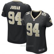 Maglia NFL Game Donna New Orleans Saints Cameron Jordan Nero