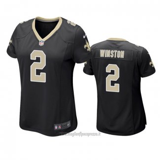 Maglia NFL Game Donna New Orleans Saints Jameis Winston Nero