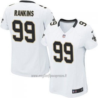 Maglia NFL Game Donna New Orleans Saints Rankins Bianco
