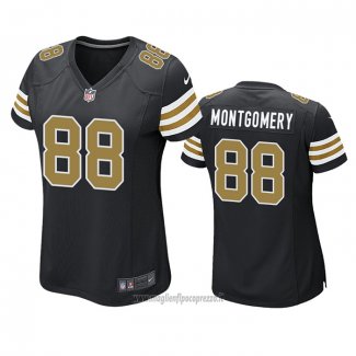 Maglia NFL Game Donna New Orleans Saints Ty Montgomery Alternato Nero