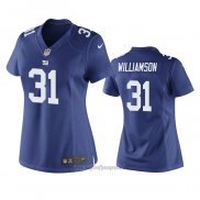 Maglia NFL Game Donna New York Giants Chris Williamson Blu