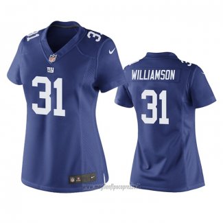 Maglia NFL Game Donna New York Giants Chris Williamson Blu