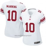 Maglia NFL Game Donna New York Giants Manning Bianco