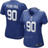 Maglia NFL Game Donna New York Giants Pierre Paul Blu