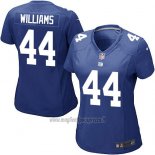 Maglia NFL Game Donna New York Giants Williams Blu