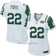 Maglia NFL Game Donna New York Jets Forte Bianco