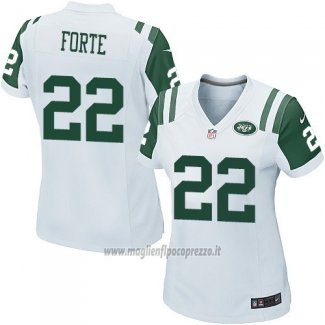 Maglia NFL Game Donna New York Jets Forte Bianco